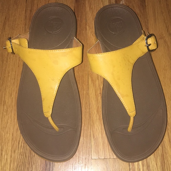 yellow fitflops